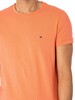 Tommy Hilfiger Stretch Extra Slim Fit T-Shirt - Peach Dusk