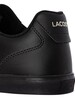 Lacoste Lerond Pro 123 3 CMA Leather Trainers - Black/Black