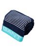 GANT Tonal Stripe Beach Towel - Yankee Blue