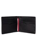 Tommy Hilfiger Corporate Mini Leather Wallet - Black