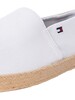 Tommy Hilfiger Easy Summer Slip On Trainers - White