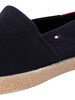 Tommy Hilfiger Easy Summer Slip On Trainers - Midnight