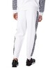 Armani Exchange Side Stripe Joggers - White/Navy
