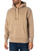 GANT Icon Pullover Hoodie - Taupe Beige