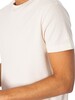 GANT Waffle Texture T-Shirt - Cream