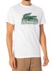 Lacoste Regular Graphic T-Shirt - White