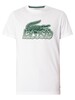 Lacoste Regular Graphic T-Shirt - White