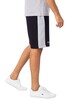 Lacoste Side Logo Sweat Shorts - Blue Marine/Grey