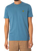 Lyle & Scott Plain T-Shirt - Skipton Blue