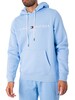 Tommy Hilfiger Logo Pullover Hoodie - Vessel Blue