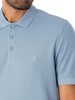 Farah Cove Polo Shirt - Faded Denim Blue