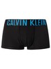 Calvin Klein 2 Pack Intense Power Low Rise Trunks - Grey/Blue
