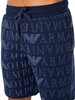 Emporio Armani Bermuda Lounge Shorts - Dark Blue