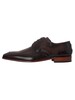 Jeffery West Brogue Leather Shoes - Dark Brown
