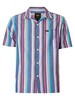 Lee Relaxed Fit Resort Short Sleeved Shirt - Anthem Blue