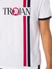 Trojan Graphic T-Shirt - White/Red/Black