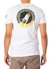 Alpha Industries Space Shuttle Back Graphic T-Shirt - White