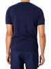 Fila Willow Light Weight Knit T-Shirt - Navy