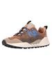 Flower Mountain Washi Suede Trainers - Taupe Brown