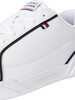 Tommy Hilfiger Lo Cup Leather Trainers - White