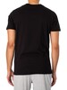 Tommy Hilfiger Lounge Chest Logo T-Shirt - Black