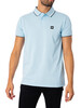 Weekend Offender Sterling Tipped Polo Shirt - Mineral
