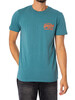 Superdry Vintage Neon T-Shirt - Hydro Blue