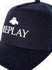 Replay Logo Mesh Cap - Navy/White