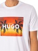 HUGO Dulive Graphic T-Shirt - White