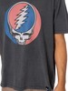 Recovered Greatful Dead Vintage Relaxed T-Shirt - Washed Black