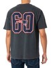 Recovered NFL Patriots 17 Relaxed T-Shirt - Washed Black