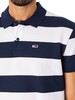Tommy Jeans Classic Striped Polo Shirt - Twilight Navy