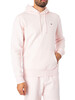 Tommy Jeans Regular Solid Pullover Hoodie - Faint Pink