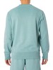 Superdry Code Essential Overdyed Sweatshirt - Tourmaline Blue