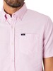 Superdry Vintage Oxford Short Sleeved Shirt - City Pink