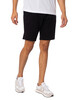Superdry Vintage Logo Jersey Sweat Shorts - Black