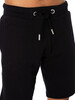 Superdry Vintage Logo Jersey Sweat Shorts - Black