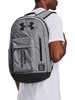 Under Armour Halftime Backpack - Pitch Gray Medium Heather/Black