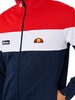 Ellesse Caprini Track Jacket - Red/Navy/White
