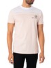 Sergio Tacchini New Young T-Shirt - Seashell Pink/White