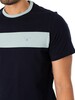 Barbour Steaford Panel T-Shirt - Navy