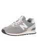 New Balance 574 Suede Trainers - Grey