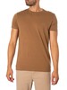 Lacoste Embroidered Logo T-Shirt - Chestnut