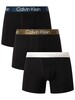 Calvin Klein 3 Pack Modern Structure Boxer Brief - Black (Grey/Olive/Green)