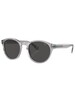Polo Ralph Lauren 0PH4192 Round Sunglasses - Grey Transparent