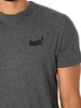 Superdry Vintage Logo Embroidered T-Shirt - Asphalt Grey Grit