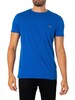 Lacoste Logo Crew T-Shirt - Blue