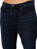 HUGO 634 Tapered Fit Jeans - Navy