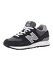 New Balance 574 Suede Trainers - Black/Grey