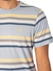 Barbour Hamstead Stripe T-Shirt - Niagara Mist